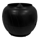 Колпак Gervent Static 160 мм Чёрный