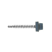 Кровельный саморез по дереву Daxmer 4,8x35 RAL 5001 (250 шт) сверло №1