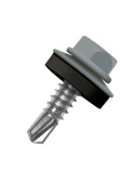 Кровельный саморез по металлу Daxmer 4,8x19 RAL 7011 (5000 шт) сверло №2