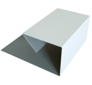 Планка П-образная завершающая сложная 20x30 Grand Line с покрытием Drap TX 0,45 мм RAL 9003