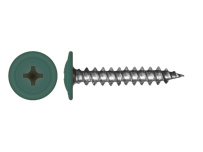 Саморез с прессшайбой по дереву 4,2x25 RAL 6005 (500 шт)