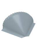 Конусная заглушка Grand Line с покрытием Satin 0,5 мм RAL 7004