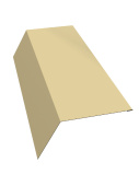 Карнизная планка 100x65 Grand Line с покрытием Satin 0,5 мм RAL 1015
