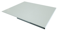 Планка финишная 48x25 Grand Line с покрытием Drap 0,45 мм RAL 9003