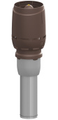 Вентиляционный выход Vilpe Flow 160C/ИЗ/400 Коричневый