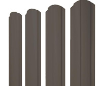 Штакетник фигурный Grand Line Полукруглый Slim с покрытием Satin 0,5 мм RR 32