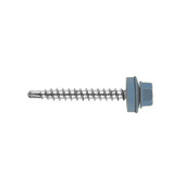 Кровельный саморез по дереву Daxmer 4,8x35 RAL 5015 (250 шт) сверло №1