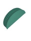 Торцевая заглушка Grand Line с покрытием Satin 0,5 мм RAL 6005