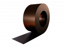 Штрипс (отмотка) с плёнкой Grand Line RR 887 с покрытием GreenCoat Pural Matt 0.5 мм