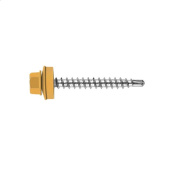 Кровельный саморез по дереву Daxmer 4,8x50 RAL 1016 (150 шт) сверло №1