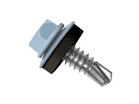 Кровельный саморез по металлу Daxmer 5,5x19 RAL 5024 (250 шт) сверло №3