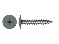 Саморез с прессшайбой по дереву 4,2x25 RAL 7043 (500 шт)