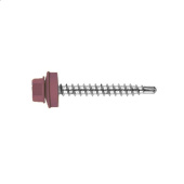 Кровельный саморез по дереву Daxmer 4,8x50 RAL 3011 (150 шт) сверло №1