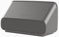 Настенный приточно-вытяжной элемент Vilpe IO Intake 125-160 Серый