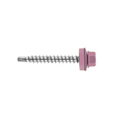 Кровельный саморез по дереву Daxmer 4,8x35 RAL 4003 (250 шт) сверло №1