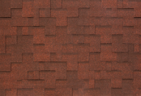 Гибкая черепица Tegola Nobil Tile Акцент Темно-красный (Тегола Нобил Тайл)