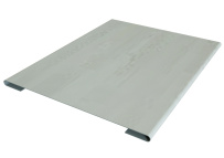 Планка стыковочная простая Grand Line с покрытием Print Elite 0,45 мм Milky Wood TwinColor