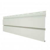 Металлический сайдинг Grand Line Квадро брус RAL 9003 с покрытием Drap 0.45 мм