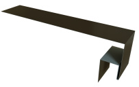 Планка околооконная сложная Блок-Хаус new 200x50x27 Grand Line с покрытием Satin Matt 0,5 мм RR 32
