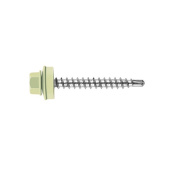 Кровельный саморез по дереву Daxmer 4,8x50 RAL 7023 (150 шт) сверло №1