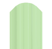 Штакетник фигурный Металл Профиль Trapeze-O 16,5x118 с покрытием NormanMP 0,5 мм RAL 6019