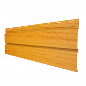 Металлический сайдинг Grand Line Квадро брус Honey Wood с покрытием Colority Print 0.45 мм
