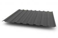Профнастил С20-1100 (A,B,R) с покрытием Rooftop Бархат 0.5 мм RAL 7016