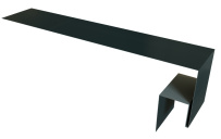 Планка околооконная сложная Блок-Хаус new 200x50x27 Grand Line с покрытием Velur X 0,5 мм RAL 7016