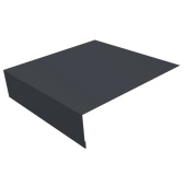 Планка околооконная простая 200x75 Grand Line с покрытием Velur X 0,5 мм RAL 7024