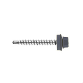 Кровельный саморез по дереву Daxmer 4,8x35 RAL 5003 (250 шт) сверло №1