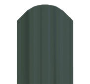 Штакетник фигурный Металл Профиль Trapeze-O 16,5x118 с покрытием Puretan 0,5 мм RR 35