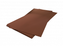 Плоский лист Grand Line RAL 3009 с покрытием Satin 0.5 мм