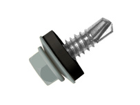 Кровельный саморез по металлу Daxmer 5,5x32 RAL 7005 (250 шт) сверло №3