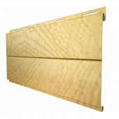 Металлический сайдинг с плёнкой Grand Line Вертикаль Line Golden Wood с покрытием Colority Print РФ 0.45 мм