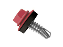 Кровельный саморез по металлу Daxmer 5,5x19 RAL 3003 (250 шт) сверло №3