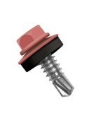 Кровельный саморез по металлу Daxmer 5,5x25 RAL 3000 (250 шт) сверло №3