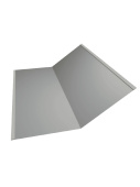 Планка нижней ендовы 300x300 Grand Line с покрытием Satin 0,5 мм RAL 9006