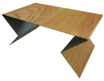 Планка угла внешнего составная нижняя Grand Line с покрытием Print Premium 0,45 мм Cherry Wood Fresh