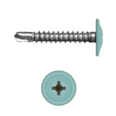 Саморез с прессшайбой по металлу 4,2x25 RAL 6027 (500 шт)