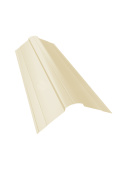 Планка фигурного конька 100x100 Grand Line с покрытием Satin 0,5 мм RAL 1015