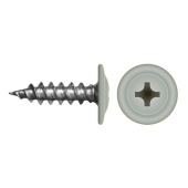 Саморез с прессшайбой по дереву 4,2x16 RAL 7035 (1000 шт)