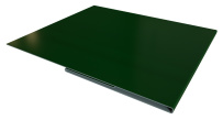 Планка финишная 48x25 Grand Line с покрытием Drap ST 0,45 мм RAL 6005