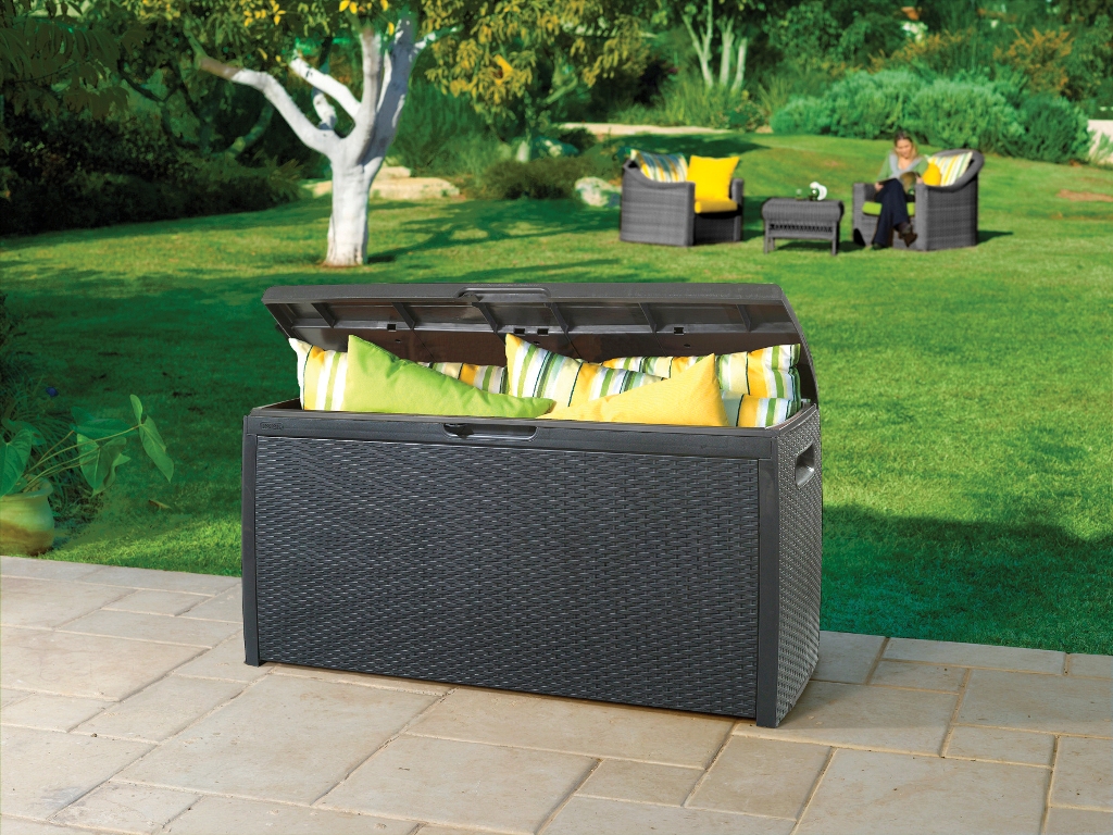 Пластиковый сундук Rattan