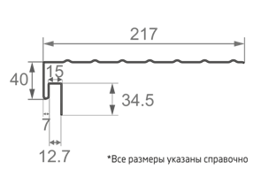 карнизная доска винилон схема