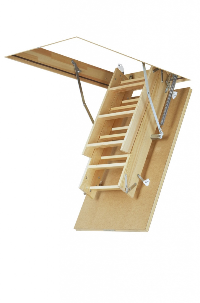 Деревянные чердачные лестницы Fakro (Факро) модели LWS Plus