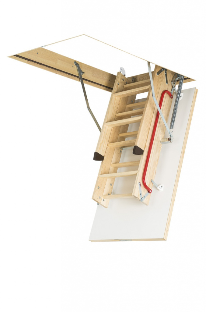 Деревянные чердачные лестницы Fakro (Факро) модели LWK Plus