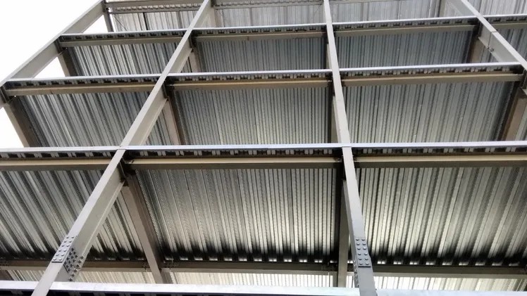 Расчёт и проектирование профлиста в сталебетонных перекрытиях