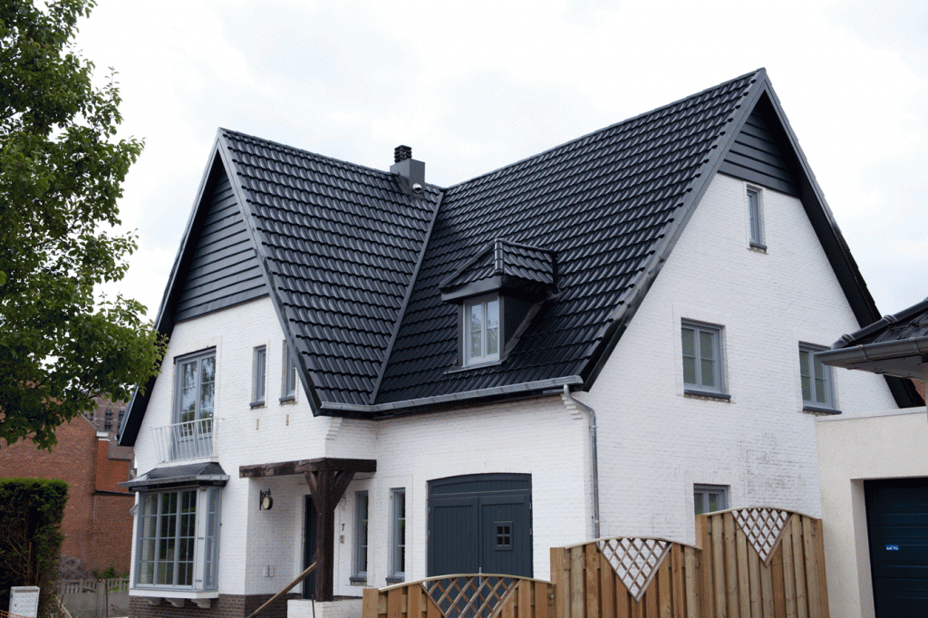 Серая Металлочерепица Фото