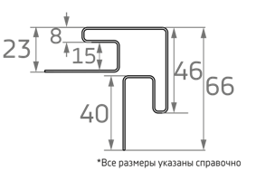 наружный угол logistic винилон схема