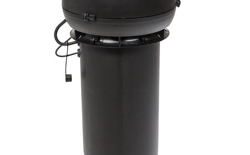 Вентилятор с шумопоглотителем Vilpe ECo190Р/125/700 Чёрный